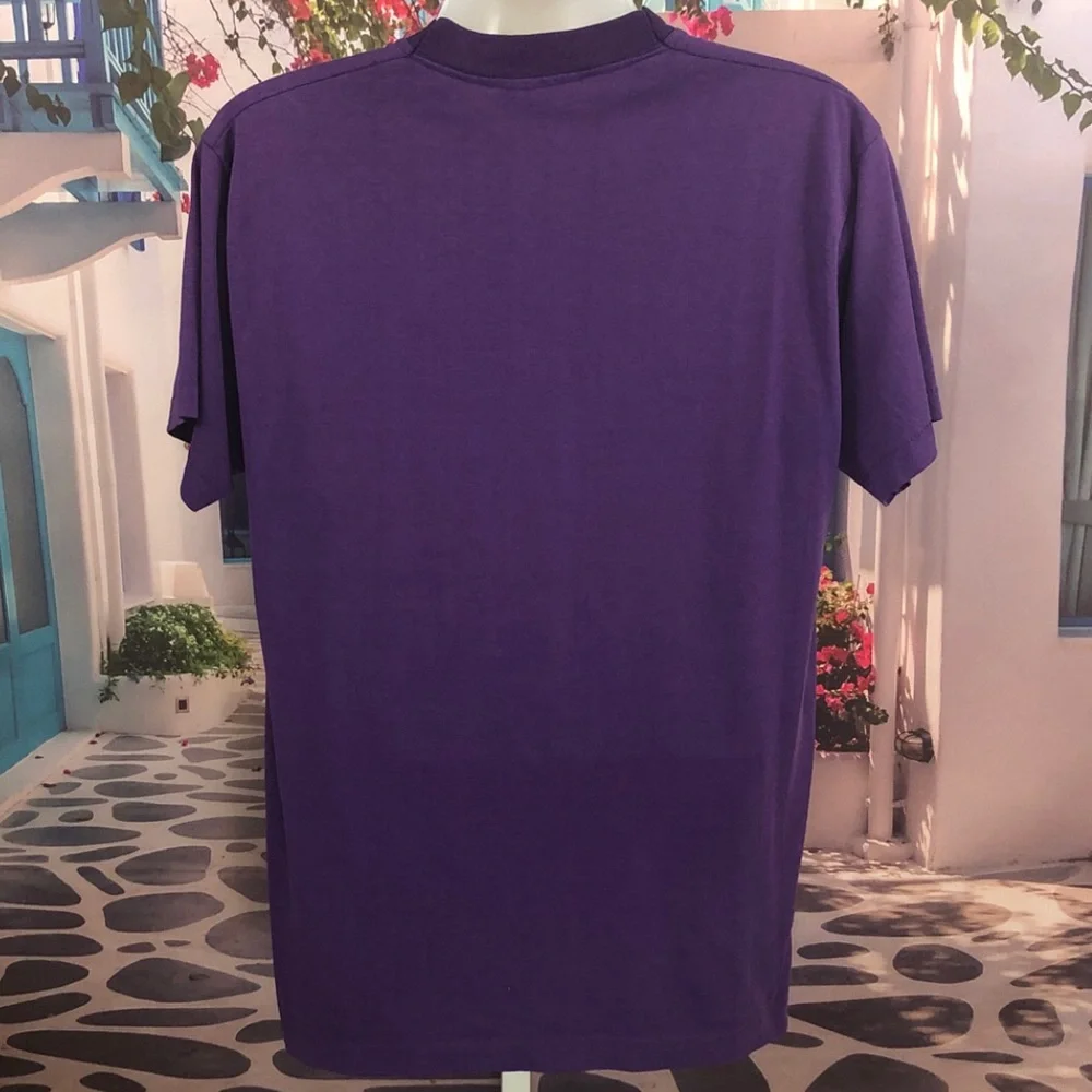 Vintage Wolf Pack Purple Graphic T- Shirt
